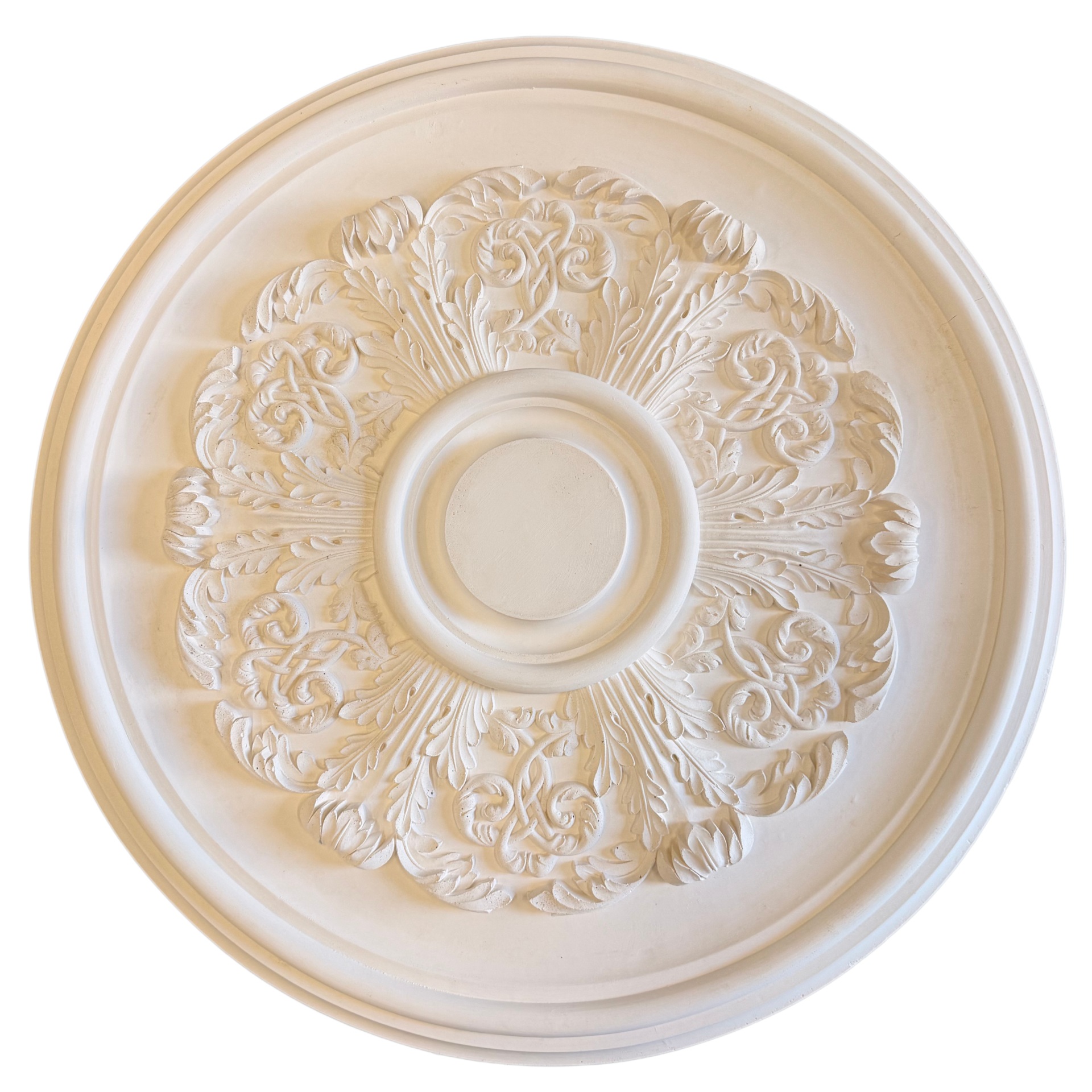 Victorian Acanthus plaster ceiling rose 687mm