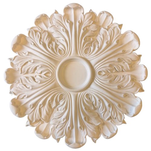 Victorian plaster hallway ceiling rose 380mm